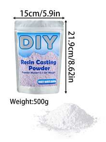 300g/500g/1000g High Density Resin Plaster Powder, Suitable For DIY Sculpture Molds, Vase Making, Casting Production Materials, Bucket Packed Plaster Powder - Plaster Powder - View 12