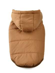 HOLAPET 1pc Autumn/Winter Fleece Pet Hoodie Jacket Thicken Warm Dogs Coat Outdoor Windproof Dog & Cat Clothes Suitable For Small Medium Dog - Multicolor - View 24