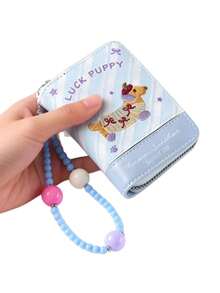 Coin Purse, Card Holder, Dachshund Embroidery Pattern, Fashionable Small Wallet, Cute Style Card Holder, Document Organizer, Card Organizer, Perfect Gift For Family And Friends - Multicolor - View 7