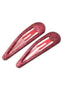 10/20pcs Kids Sequin BB Hair Clips, Colorful Cute Hair Clips, Bangs Clips, Side Clips, Children Hair Accessories Gift - Multicolor - View 3