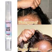 Magicflow 5ml/0.17fl.Oz Strong Hold Lace Wig Glue - Waterproof, Soft Silicone Head, Sweat Proof, Invisible, Clear, Quick Dry & Easy Removal - No Odor Hair Wig Adhesive - 5ml/0.17fl.oz - View 3