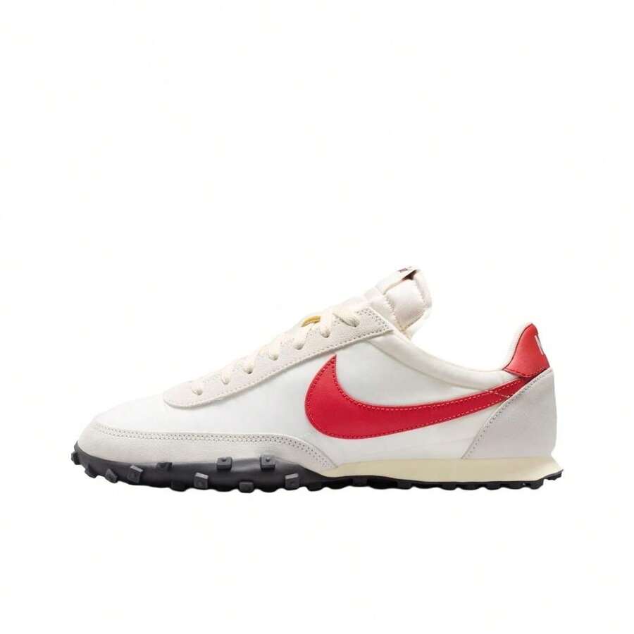 Nike Waffle Racer Comfortable Fit Casual Shoes Men's White - White - View 1