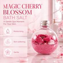 YURHERSU Garam Mandi Cherry Blossom Magic, Garam Mandi Wangi yang Menenangkan & Merelaksasi - Jeruk keprok - View 2