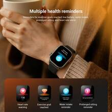 Jam Tangan Pintar Blackview 2,01 Inci, Jam Tangan Pintar untuk Pria dan Wanita, Pemantauan EKG, Panggilan Bluetooth, Tes Kesehatan Mandiri, Lampu LED, Tahan Air 10M, Pelacak Kebugaran Multi Mode Olahraga untuk Pria, Wanita, dan Lansia - View 10