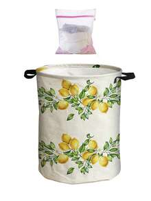 Multi Functional Large Laundry Basket/Dirty Clothes Basket,Laundry Hampers Bags,Printed Pattern Shape-Foldable Circular Clothes Basket,Portable Laundry Bag,For Bathroom/Bedroom,Dormitory,Housewarming Gift - Multicolor - View 15