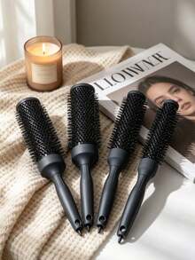 35cm Extra Long Curling Brush - Professional Styling Tool, Suitable For Blowout Styling And Voluminous Curls, Heat Resistant, Suitable For Salon Use - Multicolor - View 1