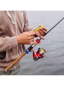 8pcs Elastic Fishing Rod Straps, Designed For Convenient And Quick Fixing And Reusable - 8 Pieces - View 7