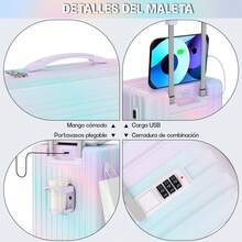 Luggage Sets - Mint Green - View 5