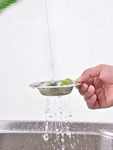1/2/3pcs-Kitchen Sink Strainer, Filter Mesh, Mesh Filtration Device-Collects Food Scraps And Debris, Drain Clog Prevention Garbage Bag, Kitchen Strainer, Sink Garbage Mesh, Fine Mesh Food Catcher For Drainage, Perfect For Leftovers And Waste - Multicolor - View 5