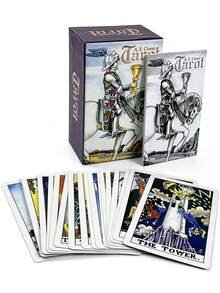 1 BoxA.E. Classic Tarot Cards ,78-Card Gift Box Set, With Guide Book,Rider-Waite Divination Set,Suitable For Both Gifting And Collecting. - Multicolor - View 4