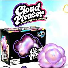 1pc New Hot-Selling Cloud Squishy Stress Relief Toy, Slow Rebound Sensory Fidget Toy, Stress Relief Gift For Major Western Holidays - Multicolor - View 1