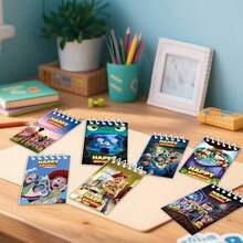 asmodee 1pc/10pcs Disney Toy Story Spiral Coil Notebook, Portable Diary For Daily Recording, Perfect Cartoon Themed Stationery Gift For Back To School Season And Birthday - Style Random - View 1