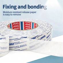Tesa 88648 Non‑Woven Double‑Sided Adhesive Tape High Viscosity Heat‑Resistant Industrial Bonding Tape For DIY Craft Hardware Fixing,Support Die‑Cut Customization - Round - View 3