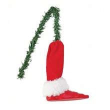 The Grinch 1 Set Christmas Tree Body Decoration, Wearing Christmas Hat Humanoid Doll Shape, Christmas Tree Fun Decoration Kit, Suitable For Winter Christmas Tree Decoration, Home Holiday Decor, Party Backdrop, Window Display Scenes - Multicolor - View 6