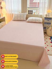 Vintage Romantic Floral Bedding Set, Synthetic Fiber, Includes 1 Duvet Cover, 1 Bed Sheet, 2 Pillowcases, Does Not Include Duvet Insert And Pillow Insert, Pillowcase Pattern Randomly Cut, - Pink - View 8
