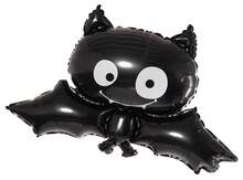 Rubies Inflatable Bat Party Decoration For Halloween, Black Design With Big Eyes, Ideal For Carnival And Themed Parties - Option 2 - View 2