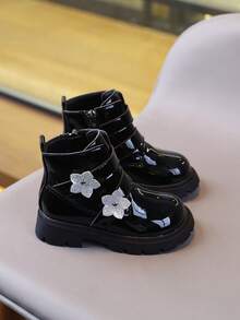 Children's Boots, New Style Single Lining Anti-Slip Casual Boots - Black - View 6
