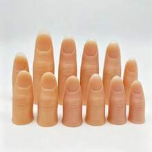 Realistic Silicone Thumb Finger Sleeve Fake Finger, Magic Prop, Magician Stage Party Performance Accessory, Halloween Spooky Party Funny Decoration - View 4