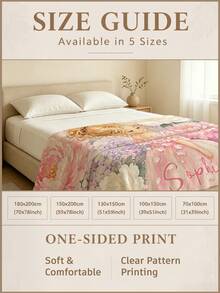 1 pc Selimut Tempat Tidur Nama Kustom, Selimut Tempat Tidur Personalisasi, Selimut Fleece Kustom, Selimut Lucu, Selimut Nyaman, Hadiah Rumah, Hadiah Ulang Tahun, Hadiah Natal, Hadiah Personalisasi, Hadiah untuk Anak Laki-laki/Perempuan, Hadiah untuk Teman - Gaya 1 - View 7