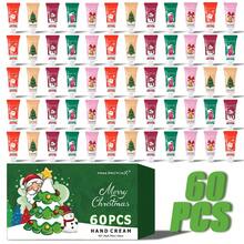 MISS FACTORX Set Krim Tangan Natal 60pcs - Krim Tangan Bertema Natal Cocok untuk Kulit Kering dan Pecah-pecah, Diperkaya dengan Ekstrak Tumbuhan dan Gliserin, Hadiah Natal - Set krim tangan Natal isi 60 buah - View 1