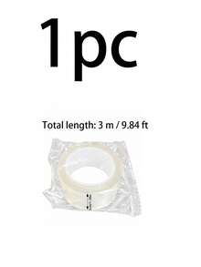 1 Roll Transparent Sealing Tape, Crystal Clear Minimalist Design, Transparent Adhesive Tape, Suitable For Windows, Door Frames, Bathroom, Kitchen, Garage, Patio, Indoor And Outdoor Home Use, Suitable For Homeowners, Tenants, Adults, Winter Home Improvement Cold Protection Essential - Multicolor - View 11
