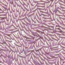 140pcs Magic‑Golden Long Strip Acrylic Through‑Hole Loose Beads For DIY Bracelet Phone Charm Keychain Craft Supplies - Multicolor - View 9