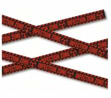 Rubies Party Decoration Tape Infection Zone 6 M, Spooky And Eye-Catching Decoration, Ideal For Halloween And Themed Parties - Option 3 - View 2