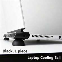 OUYUANSU Portable Laptop Cooling Pad, Spherical Design For Increased Height And Anti-Slip Grip, Universal Model For Efficient Laptop Cooling - View 2