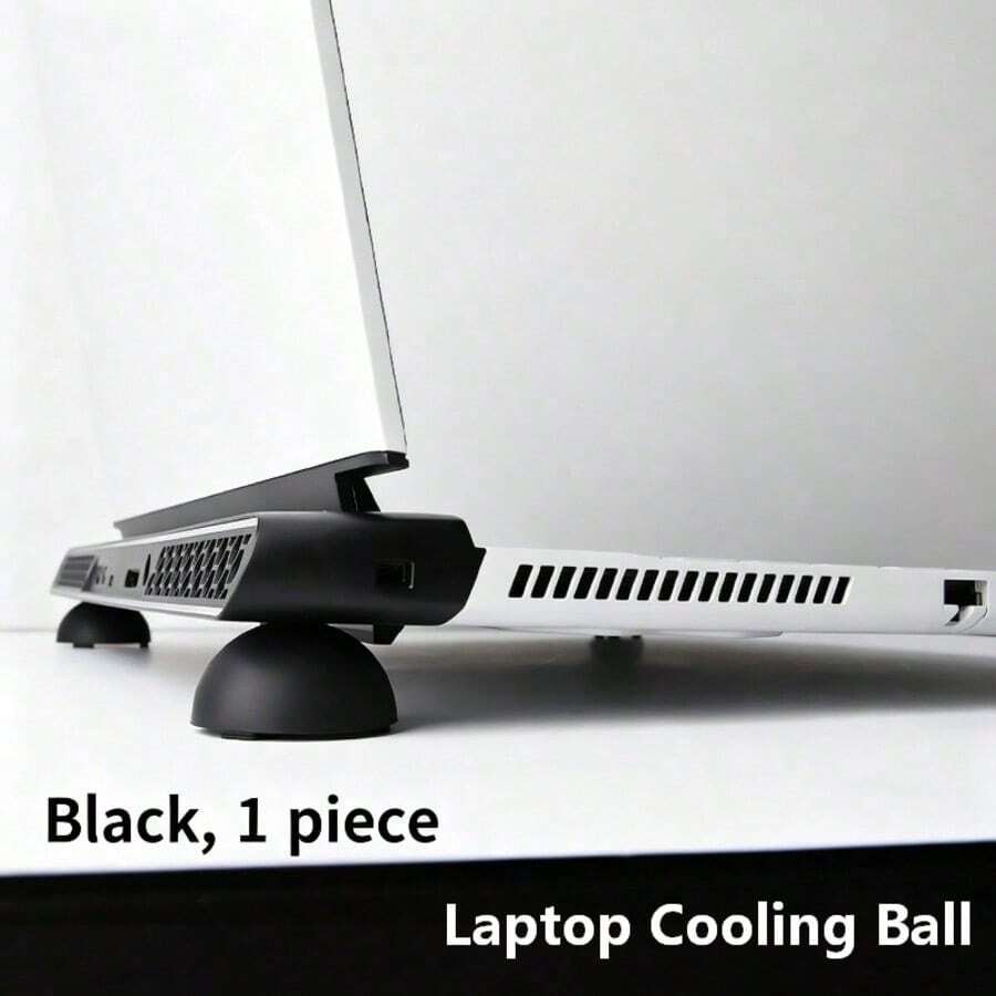 OUYUANSU Portable Laptop Cooling Pad, Spherical Design For Increased Height And Anti-Slip Grip, Universal Model For Efficient Laptop Cooling