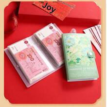 Cash Management Manual, Transparent Pocket Pouch, Savings Book, Portable Cash Storage Box, Mini Photo Card Holder, Notebook For Organizing Cash, Photos, Banknotes And Daily Items, Convenient For Budget Planning - Multicolor - View 6