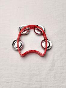 1/4pcs Creative Multi-Color Four-Ring Bell Set, Daily Party Holiday Stage Accompaniment Shake Bell Musical Instrument, Atmosphere Instrument Tambourine - Multicolor - View 8