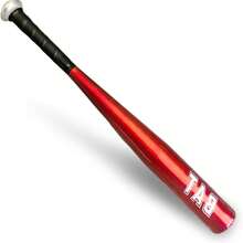 20 Inch Aluminum Alloy Baseball Bat, Lightweight Sturdy Metal Baseball Stick, Portable Training Bat For Youth Adult, Outdoor Sports Practice, Hitting Training Equipment - Red - View 1