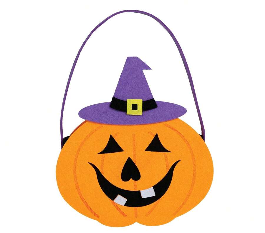 KIWI Halloween Basket In Pumpkin Shape For Kids And Adults, Fun Party Decoration, Ideal For Carnival - Option 3 - View 1