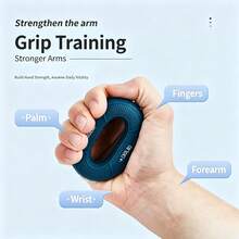 1pc Dual Weight Silicone Grip Ring Professional Hand Strength Exerciser Tire Style Hand Fitness Grip Ring For Men & Women - A - View 4
