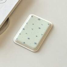 1pc Japanese & Korean Style Magnetic Phone Card Holder For IPhone 17 Max, PU Leather Card Sleeve For Bank Card & Access Card - Multicolor - View 12