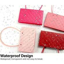 10pcs Embossed Maca Handbag Festival Flower Bag Gift Packaging Bag Fresh Flower Handbag - Tote Bag - View 7