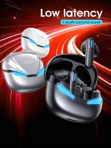 Acer OHR800 Semi-In-Ear Wireless Earbuds, Gaming Headset, Bluetooth 6.0, Low Latency, HD Voice Calls, Stereo Sound Quality, Lightweight, Touch Control, Comfortable Fit, Compatible With IOS/Android Phones - View 1