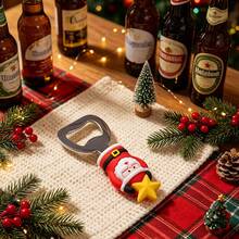 1Pc Creative Santa Bottle Openers, Practical Kitchen Gadgets, Labor‑Saving Bottle Opener, Great For Costume Parties, Suitable For Home Kitchen,Backyard Gatherings & Multiple Occasions, Ultra‑Light Mini‑Size, Can Be Hung As Cute Decor When Not In Use - Multiple Styles - View 6