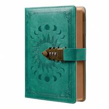 Unisex Lockable Diary Notebook, A5 240 Pages Lockable Journal, Replaceable Inner Pages Writing Notebook (8.5 * 5.9 Inches) - A5 - View 20