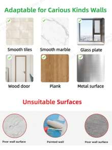 1/2pcs Self‑Adhesive Stainless Steel Sponge Holder, No‑Drill Wall Mount Sink Hook, Waterproof Adhesive Back Storage Rack For Sponge, Scrubber, Dish Brush, Kitchen & Bathroom Organizer - Multi-color - View 11