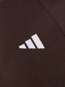 Adidas Women's DCE LS TEE 2 Long Sleeve Knit Collarless T-Shirt TLH4830 - Mocha Brown - View 4