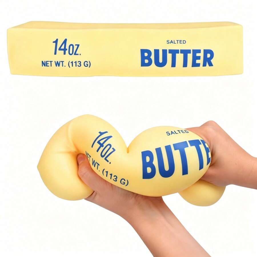 Best-Selling Soft Butter Stick Handmade Ball Building Block Slow Rebound Stress Relief Squeeze Toy Finger-Sucking Fidget Toy - Multicolor - View 1