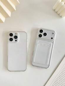 2件組極簡透明手機殼，適用於IP17/17pro/17promax/iPhone11/12/13/14/15/16/16promax，舒適軟殼保護套，兼容IP17promax - 彩色 - 查看 6