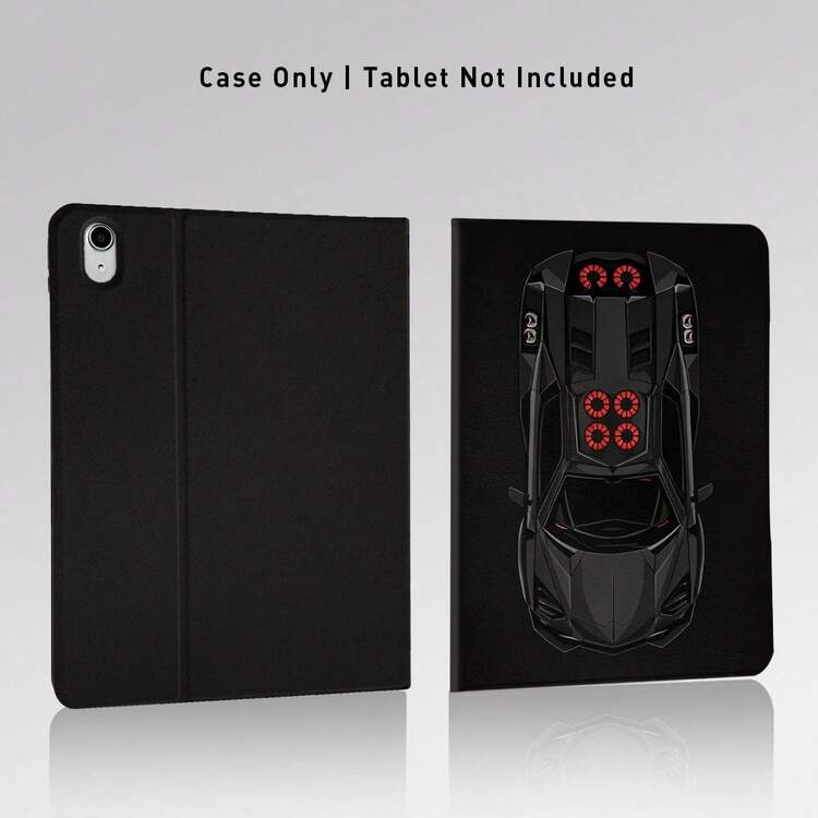 Sports Car UV Printed Flat Pattern, Magnetic Closure, Smart Sleep/Wake, Full Coverage Anti-Drop Anti-Shock, Adjustable Stand Tablet Protective Case, Pen Slot, Compatible With Huawei Protective Case /Matepad 11.5 2025/Matepad SE 11inch Tablet Protective Case, Honor Tablet Protective Case/Honor9/10/X8A, Compatible With Redmi Pad SE 11inch(2023)/ Pad 2 And Other Brand Popular Models Tablet Protective Case, Compatible With Samsung A9 And Other Popular Models - Style 42 - View 7