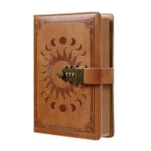 Unisex Lockable Diary Notebook, A5 240 Pages Lockable Journal, Replaceable Inner Pages Writing Notebook (8.5 * 5.9 Inches) - A5 - View 15