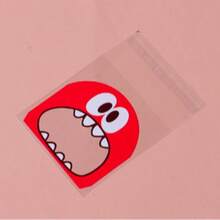 100 Pcs Candy Storage Bags, Cartoon Pattern Random Color Packaging Bags Wedding Party Gift Bags School Supplies Food Bags Food Boxes For Candy Chocolate Biscuits - Multicolor - View 8