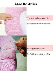 10pcs Universal Thick Plush Toilet Seat Covers, Soft And Comfortable, Washable, Pumpkin Pattern Toilet Seat Cushions, Available In Simple And Handle Style - Multicolor - View 8