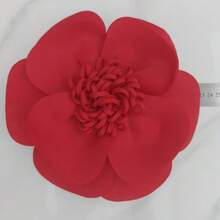 25cm 誇張純色布藝花朵髮夾，適合女性服飾、帽子、節日裝飾、萬聖節、聖誕節，送給朋友的禮物 - 款式A - 查看 19