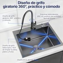 Kitchen Sinks - Black - View 6