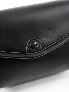 1pc Contrast Color Flap Small Square Bag Unisex Casual Fashion Crossbody Bag Outdoor Portable Phone Bag Shoulder Bag - Multicolor - View 9